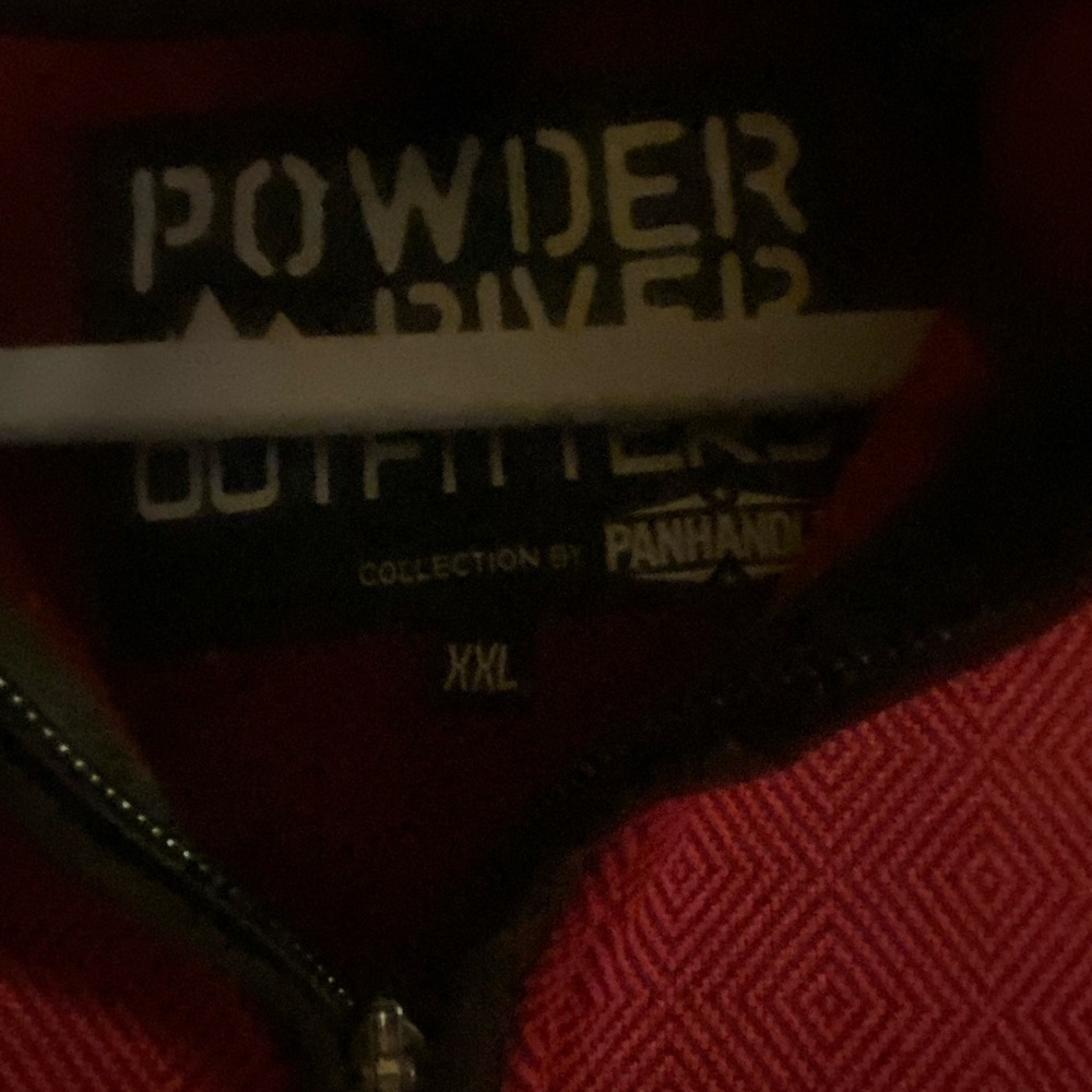 POWDER RIVER 1/4 zip top - Picture 2 of 3